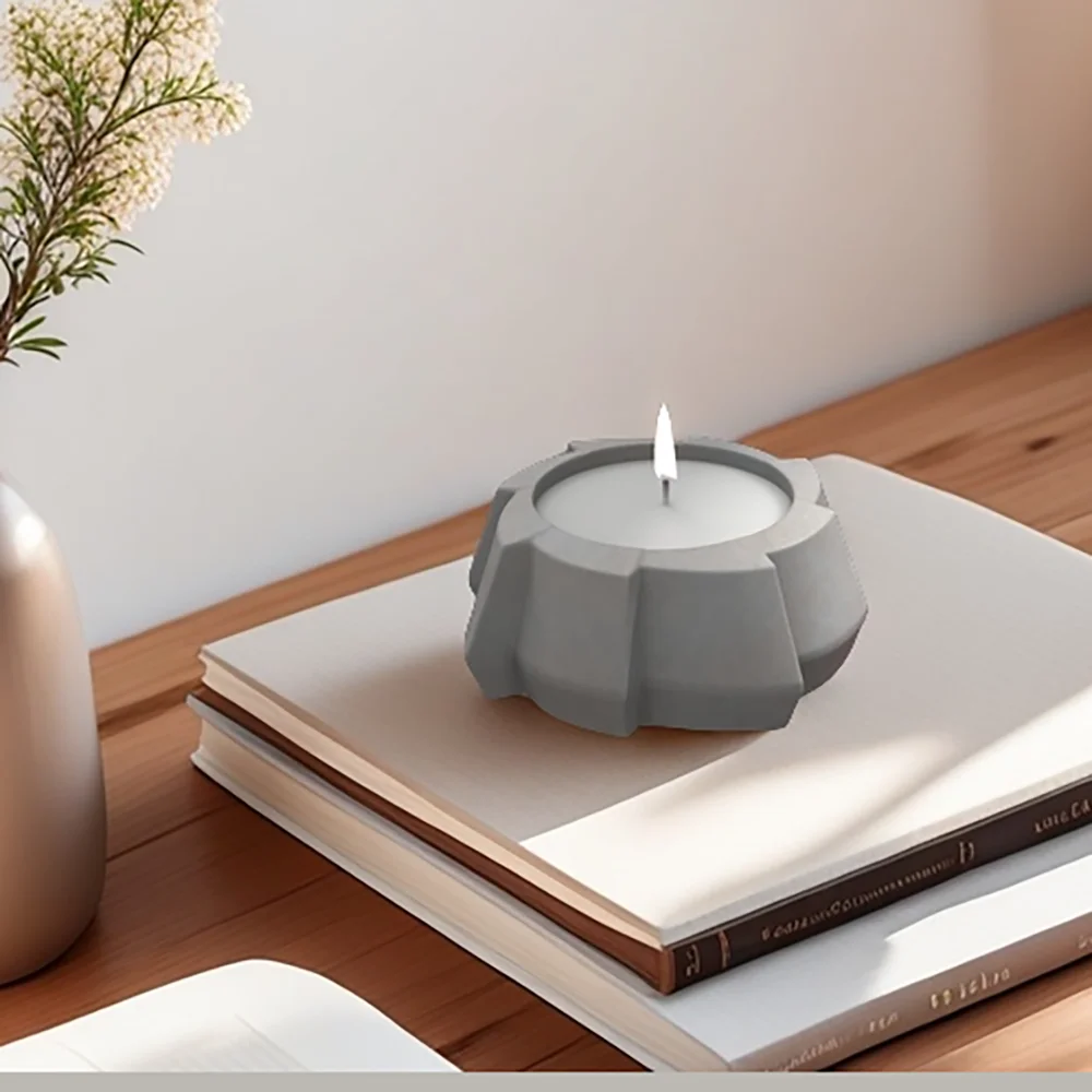 Silicone Mold For Cement Candlestick,Suitable For Tealight And Candle Multi-function Candle Holder,Party Decoration Mold
Silicone Mold For Cement Candlestick,Suitable For Tealight And Candle Multi-function Candle Holder,Party Decoration Mold