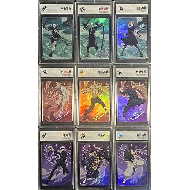 Anime Jujutsu Kaisen Fushiguro Toji Kugisaki Nobara Gojo Satoru Itadori Yuji Collection Cards Birthday Gifts Children's Toys 
Anime Jujutsu Kaisen Fushiguro Toji Kugisaki Nobara Gojo Satoru Itadori Yuji Collection Cards Birthday Gifts Children's Toys