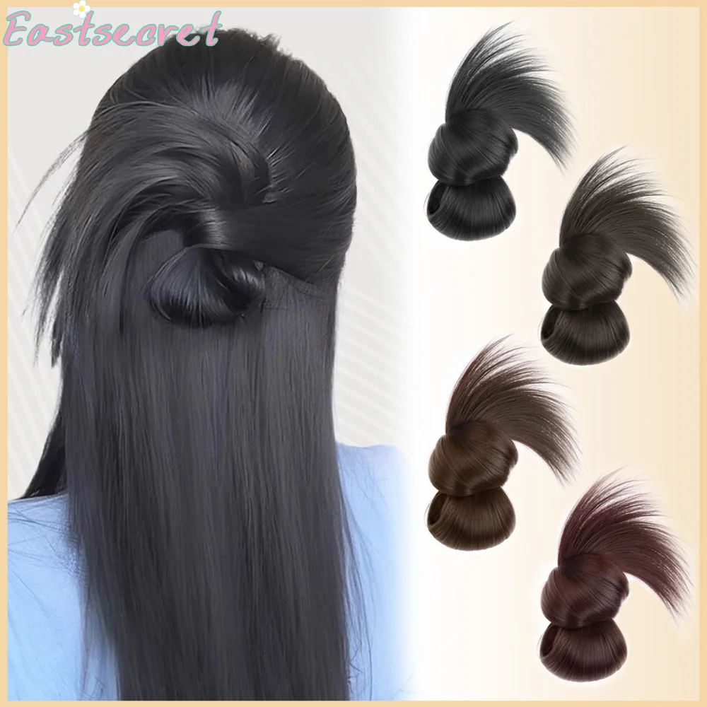 EAST Y2k Chicken Nest Bun Women's Synthetic Wig Korean Style Lazy Flower Bud Sweet and Elegant Wig Bag
EAST Y2k Chicken Nest Bun Women's Synthetic Wig Korean Style Lazy Flower Bud Sweet and Elegant Wig Bag