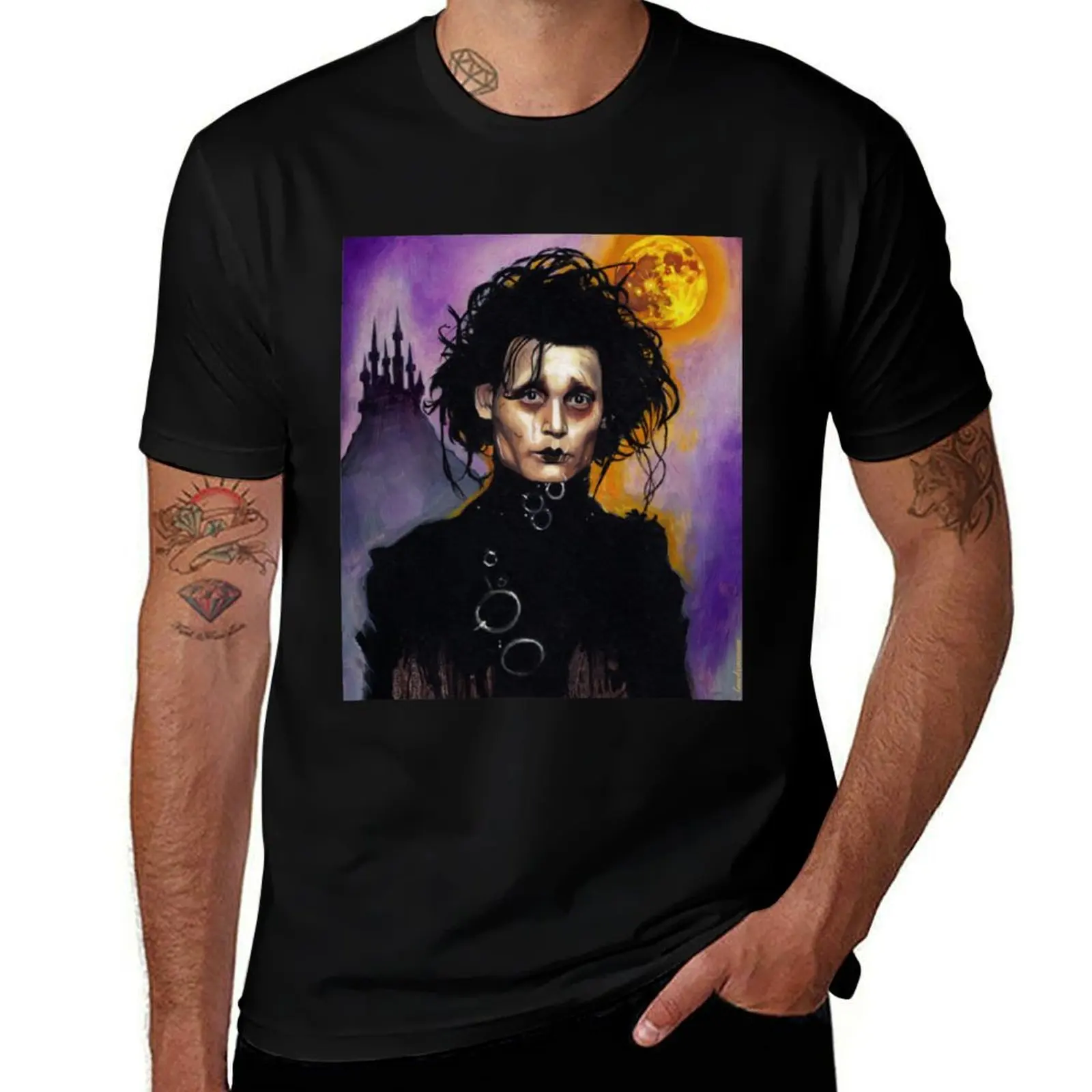 Ansekenamun - Edward Scissorhands T-Shirt cotton tshirt 100% man t shirt designer T-shirt
Ansekenamun - Edward Scissorhands T-Shirt cotton tshirt 100% man t shirt designer T-shirt