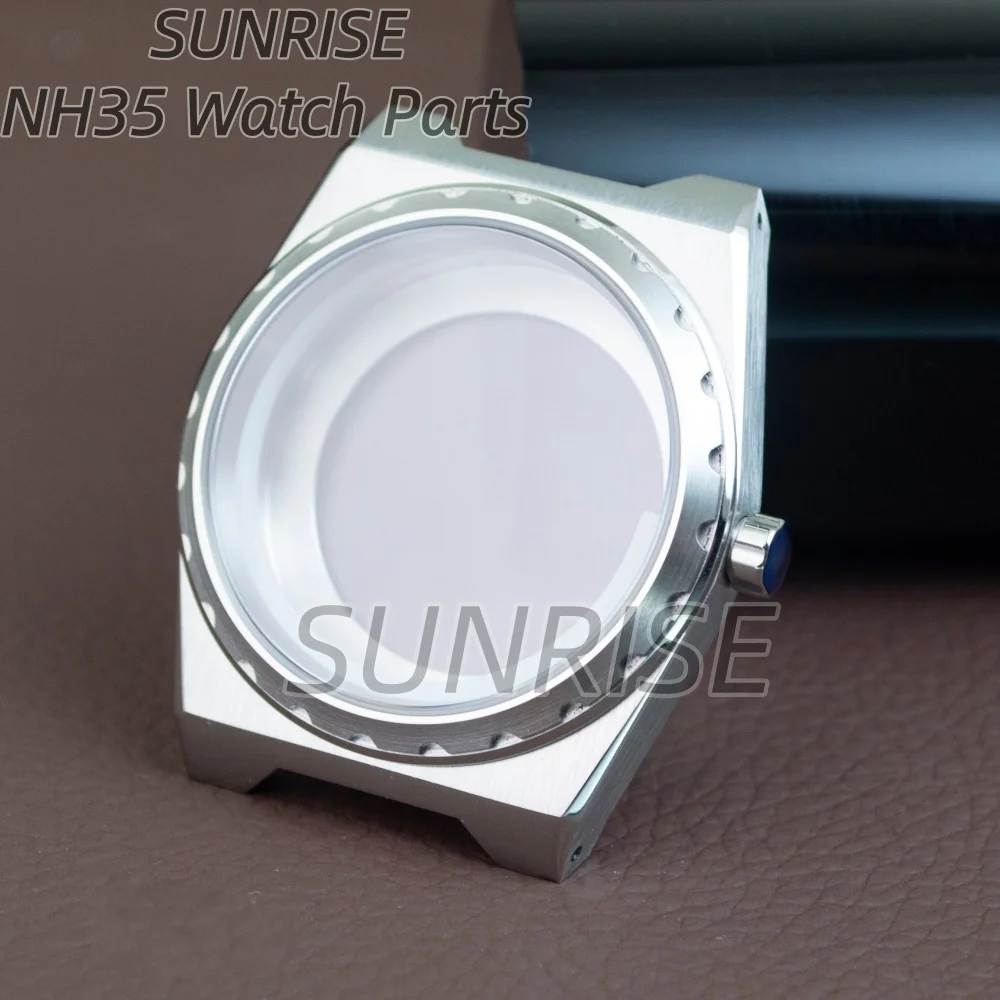 37mm NH35 Case Stainless Steel Sapphire Glass For VC222 NH35/NH36 Automatic Movement Rose Gold/Silver Men Watch Case Accessories
37mm NH35 Case Stainless Steel Sapphire Glass For VC222 NH35/NH36 Automatic Movement Rose Gold/Silver Men Watch Case Accessories