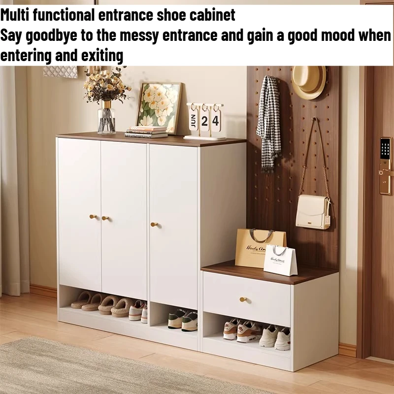 Wooden Organizer Shoe Rack Changing Stool Living Room Storage Locker Shoerack Cabinet Narrow Shoemaker Hotel Furniture
Wooden Organizer Shoe Rack Changing Stool Living Room Storage Locker Shoerack Cabinet Narrow Shoemaker Hotel Furniture