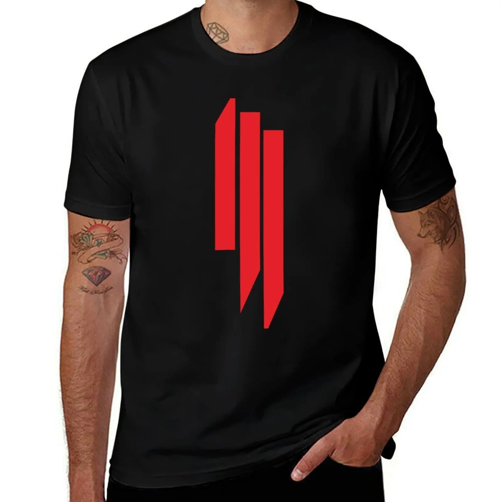 Skrillex Logo T-Shirt Abstract Pattern Print Top
Skrillex Logo T-Shirt Abstract Pattern Print Top