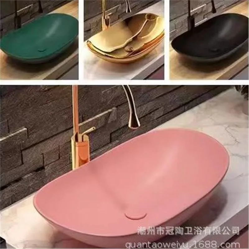 Crown Hotel Apartment Club Household Golden Yuanbao Platform Basin Matte Black Washbasin Ceramic Washbasin Washbasin Water Drago
Crown Hotel Apartment Club Household Golden Yuanbao Platform Basin Matte Black Washbasin Ceramic Washbasin Washbasin Water Drago