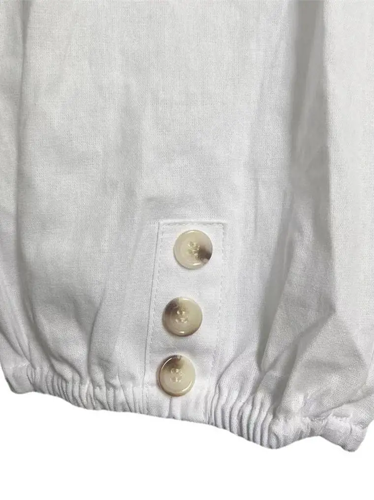 High Waist Loose Fit Cotton Linen Pants Nine Points Button Women's Wide Leg Casual Trousers Elegant Style mid Low Waist
High Waist Loose Fit Cotton Linen Pants Nine Points Button Women's Wide Leg Casual Trousers Elegant Style mid Low Waist