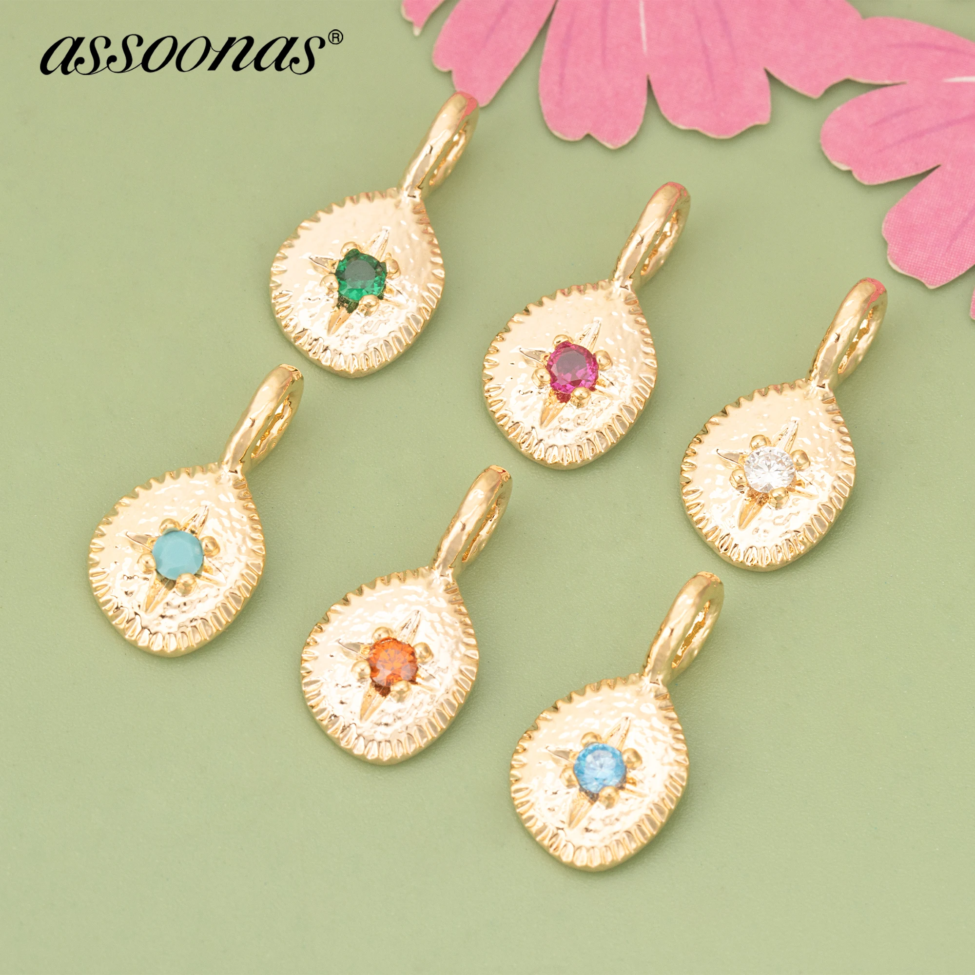 (MF22) 6pcs High Quality 18K Gold Rhodium Plated Copper and Zircons Hand Made Charms Pendants Diy Jewelry Findings Accessories
(MF22) 6pcs High Quality 18K Gold Rhodium Plated Copper and Zircons Hand Made Charms Pendants Diy Jewelry Findings Accessories