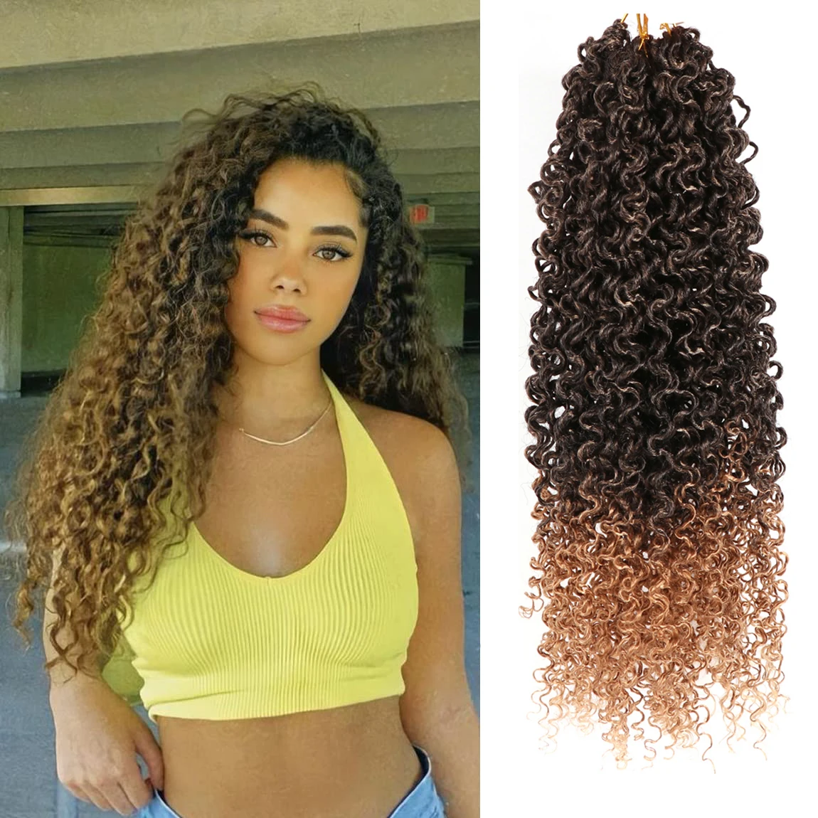 GoGo Curl Crochet Hair 14Inch Curly Crochet Hair for Black Women Deep Wave Yanky Twist Hair Synthetic Curly Hair Extensions
GoGo Curl Crochet Hair 14Inch Curly Crochet Hair for Black Women Deep Wave Yanky Twist Hair Synthetic Curly Hair Extensions