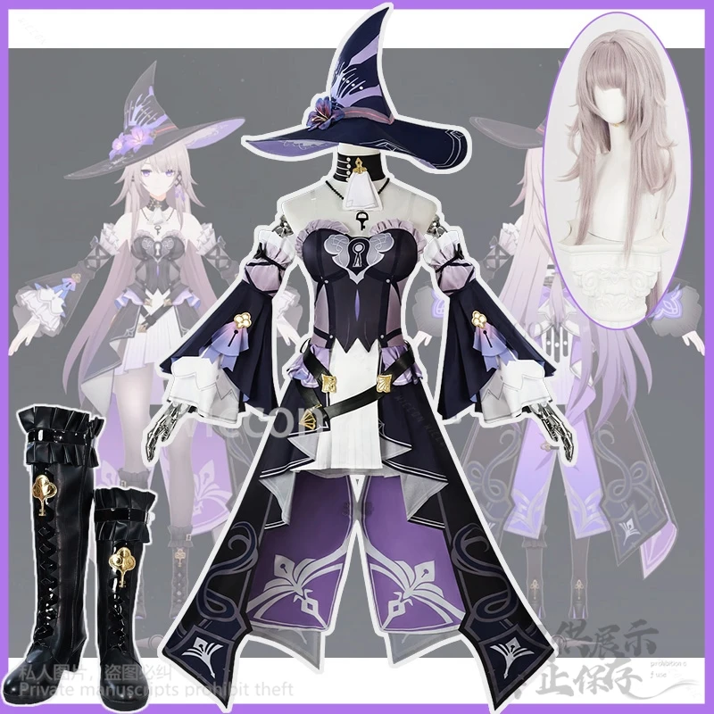 Anime The Herta Cosplay Game Honkai Star Rail Costume Dress Lolita Uniform Wigs For Halloween Christmas Girls Woman Customized
Anime The Herta Cosplay Game Honkai Star Rail Costume Dress Lolita Uniform Wigs For Halloween Christmas Girls Woman Customized