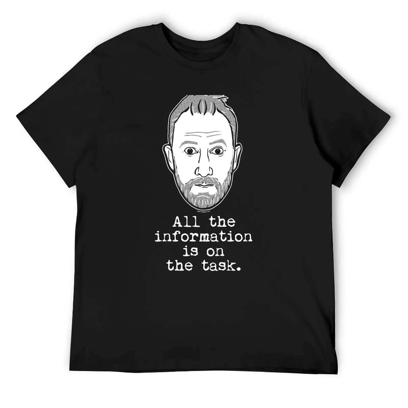 Taskmaster - All the information is on the task - Alex Horne T-Shirt animal prinfor boys new gifts and t-shirts mens t shirt
Taskmaster - All the information is on the task - Alex Horne T-Shirt animal prinfor boys new gifts and t-shirts mens t shirt