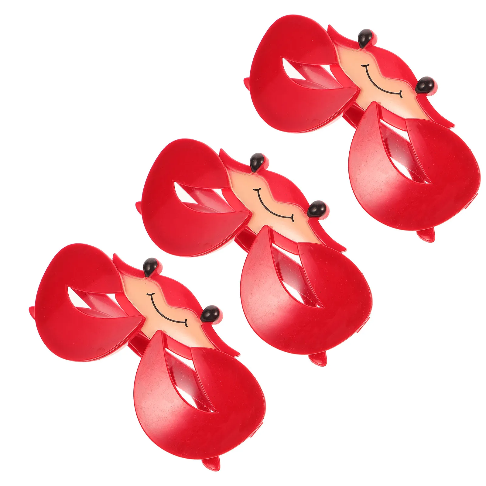 3Pcs Crab Eyeglasses Creative Funny Eyeglasses Lightweight Comfortable for Photo Shoots Family Parties Prom Beach Pool Luau
3Pcs Crab Eyeglasses Creative Funny Eyeglasses Lightweight Comfortable for Photo Shoots Family Parties Prom Beach Pool Luau