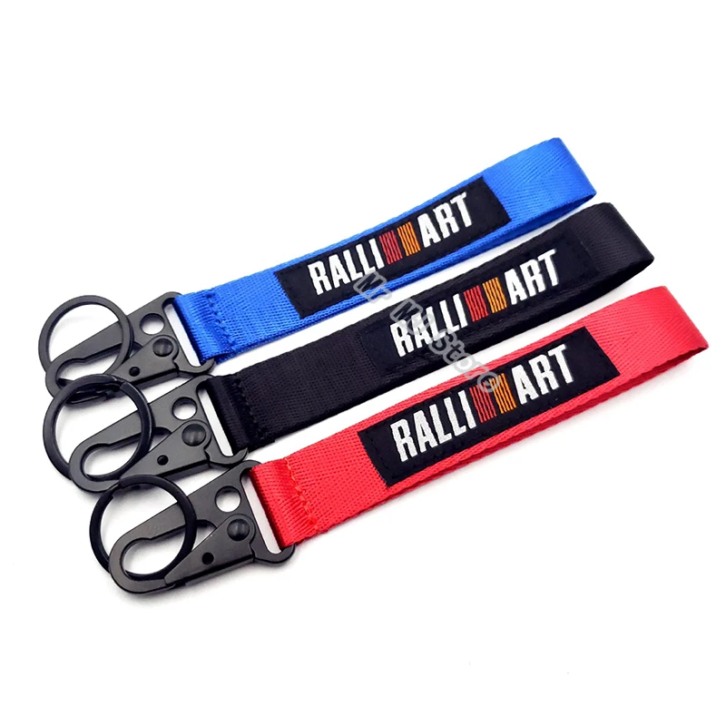 Car Styling RALLIART Badge Keychain Nylon Cloth Embroidery Keyring for Mitsubishi Lancer Exo Outlander Asx Car Accessories
Car Styling RALLIART Badge Keychain Nylon Cloth Embroidery Keyring for Mitsubishi Lancer Exo Outlander Asx Car Accessories