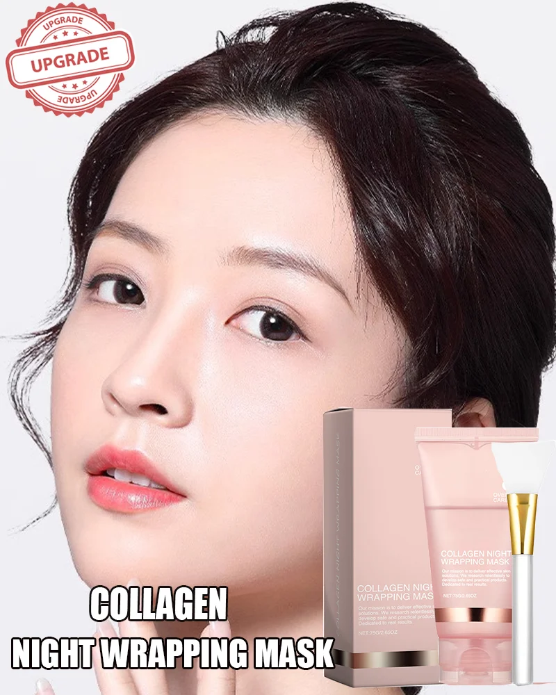 Collagen Peel-off Mask Night Wrapping Facial Mask Deeply Moisturizing Hydrating Firming Skin Facial Mask Daily Face Skin Care
Collagen Peel-off Mask Night Wrapping Facial Mask Deeply Moisturizing Hydrating Firming Skin Facial Mask Daily Face Skin Care