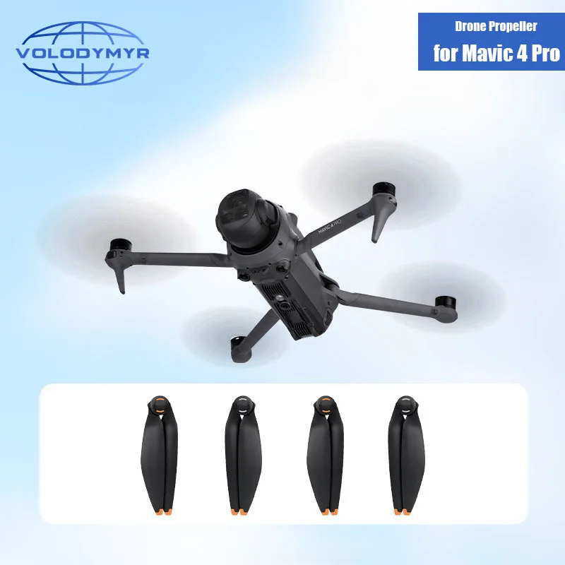 VOLODYMYR 1158F Replacement Propellers for DJI Mavic 4 Pro Drone Props Blade Spare Parts Quick Release Paddle Wing Fan 4pcs/Set
VOLODYMYR 1158F Replacement Propellers for DJI Mavic 4 Pro Drone Props Blade Spare Parts Quick Release Paddle Wing Fan 4pcs/Set