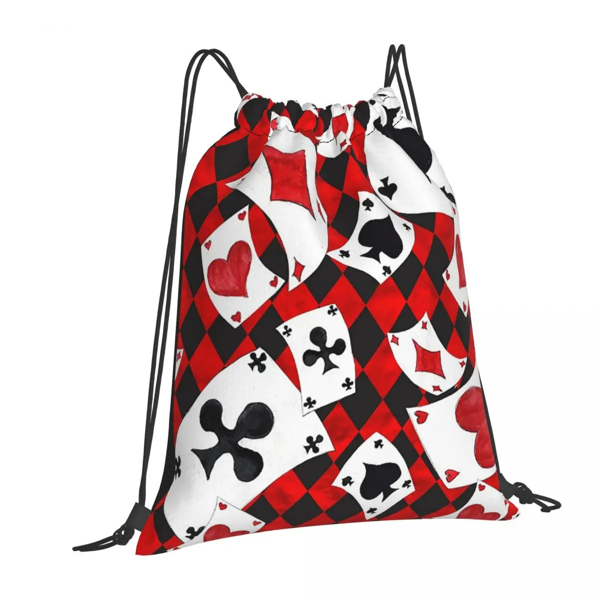 Cool Poker Playing Cards Pattern Gambling Card Game Backpacks Portable Drawstring Bags Shoes Bag Book Bags for Man Woman School
Cool Poker Playing Cards Pattern Gambling Card Game Backpacks Portable Drawstring Bags Shoes Bag Book Bags for Man Woman School