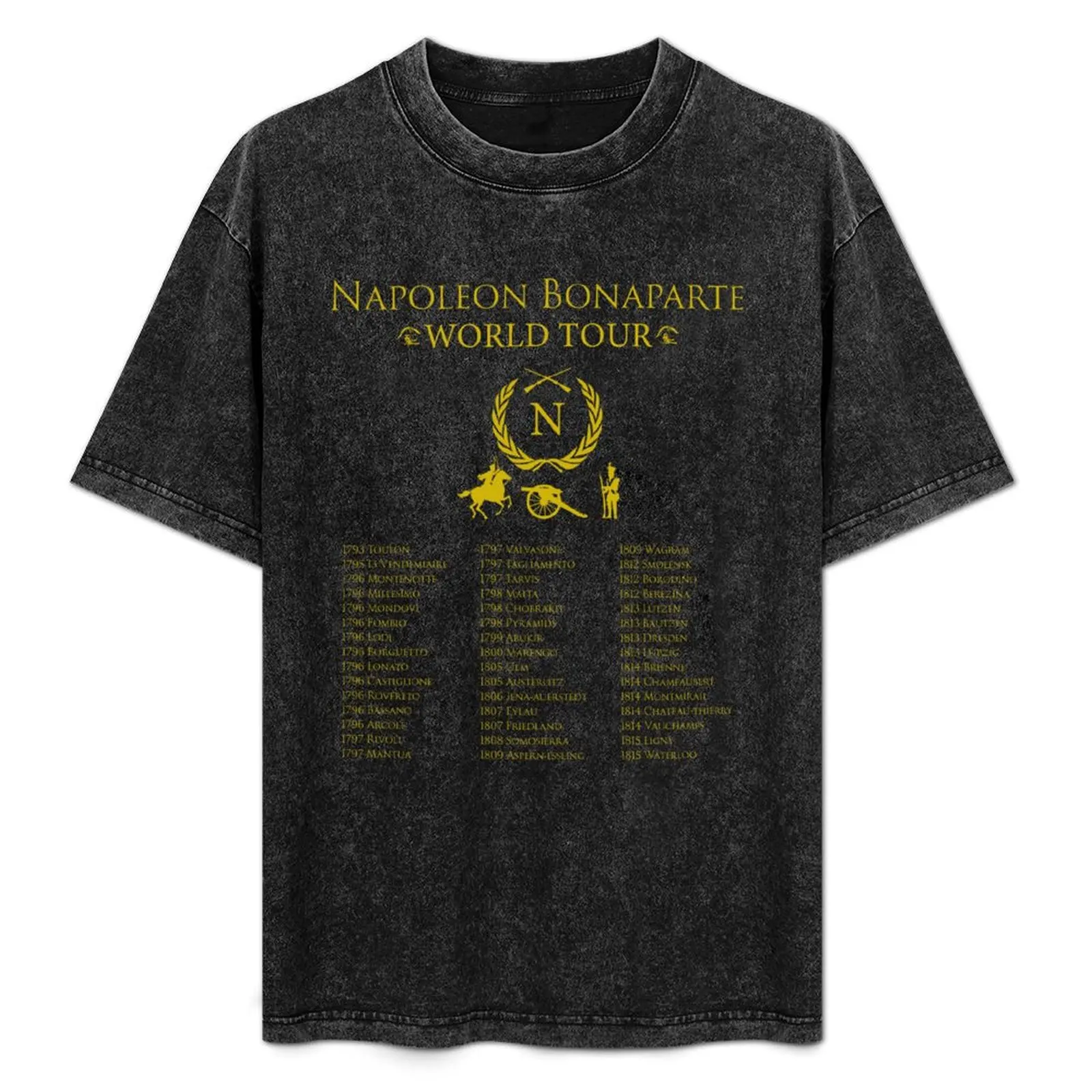 Napoleon World Tour T-Shirt Minimalist Plain Crew Neck T-Shirt
Napoleon World Tour T-Shirt Minimalist Plain Crew Neck T-Shirt