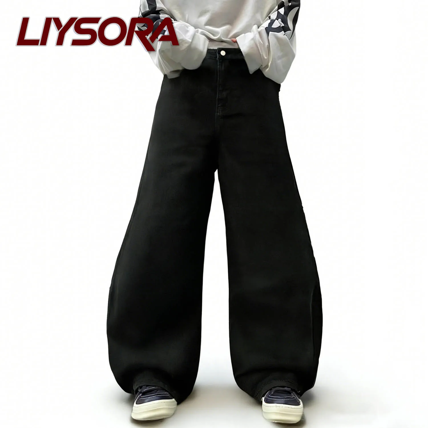 American Retro High Street Black Baggy Machete Wide Leg Jeans Men's Korean Version Youth Solid Curved Knife Denim Pants Unisex
American Retro High Street Black Baggy Machete Wide Leg Jeans Men's Korean Version Youth Solid Curved Knife Denim Pants Unisex