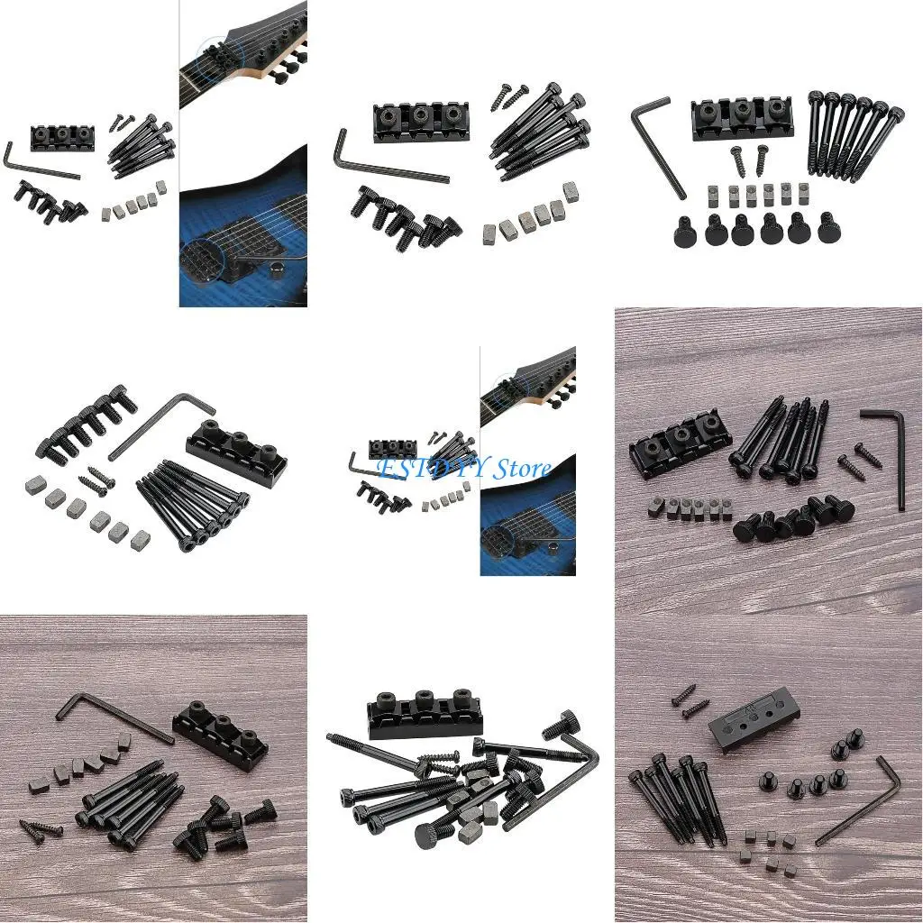 G6DE Guitar Lock Nut with Screws and Wrench Electric Guitar String Locking Nut Guitar Lock Nut Musical Instrument Parts
G6DE Guitar Lock Nut with Screws and Wrench Electric Guitar String Locking Nut Guitar Lock Nut Musical Instrument Parts