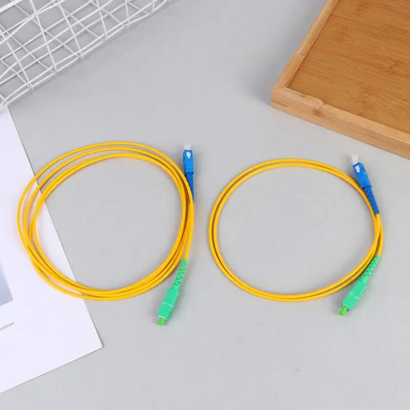 APC UPC UPC UPC Optical Fiber Patch Cord Cable Simplex FTTH SM Single-mode 1/2/3/5M Fiber Optic Jumper
APC UPC UPC UPC Optical Fiber Patch Cord Cable Simplex FTTH SM Single-mode 1/2/3/5M Fiber Optic Jumper
