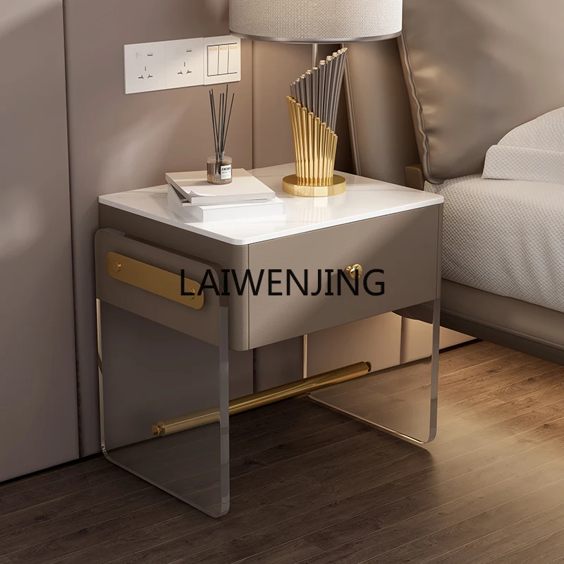 MJY acrylic rock slab bedside table light luxury small creative bedroom suspended bedside table
MJY acrylic rock slab bedside table light luxury small creative bedroom suspended bedside table