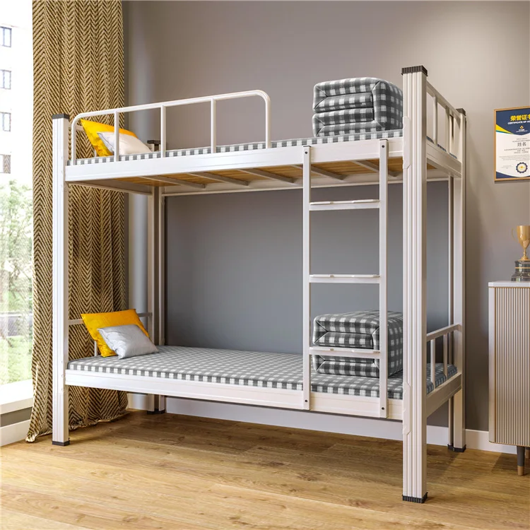 Modern Dormitory School Metal Bunk Bed School Cheap Metal Shaped Bunk Bed For Bedroom
Modern Dormitory School Metal Bunk Bed School Cheap Metal Shaped Bunk Bed For Bedroom