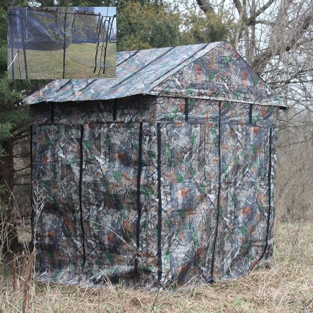 Durable Steel Frame Deer Hunting Blind with 8 Shoot-Through Windows and 300D Oxford Fabric for Bow and Gun Hunters
Durable Steel Frame Deer Hunting Blind with 8 Shoot-Through Windows and 300D Oxford Fabric for Bow and Gun Hunters
