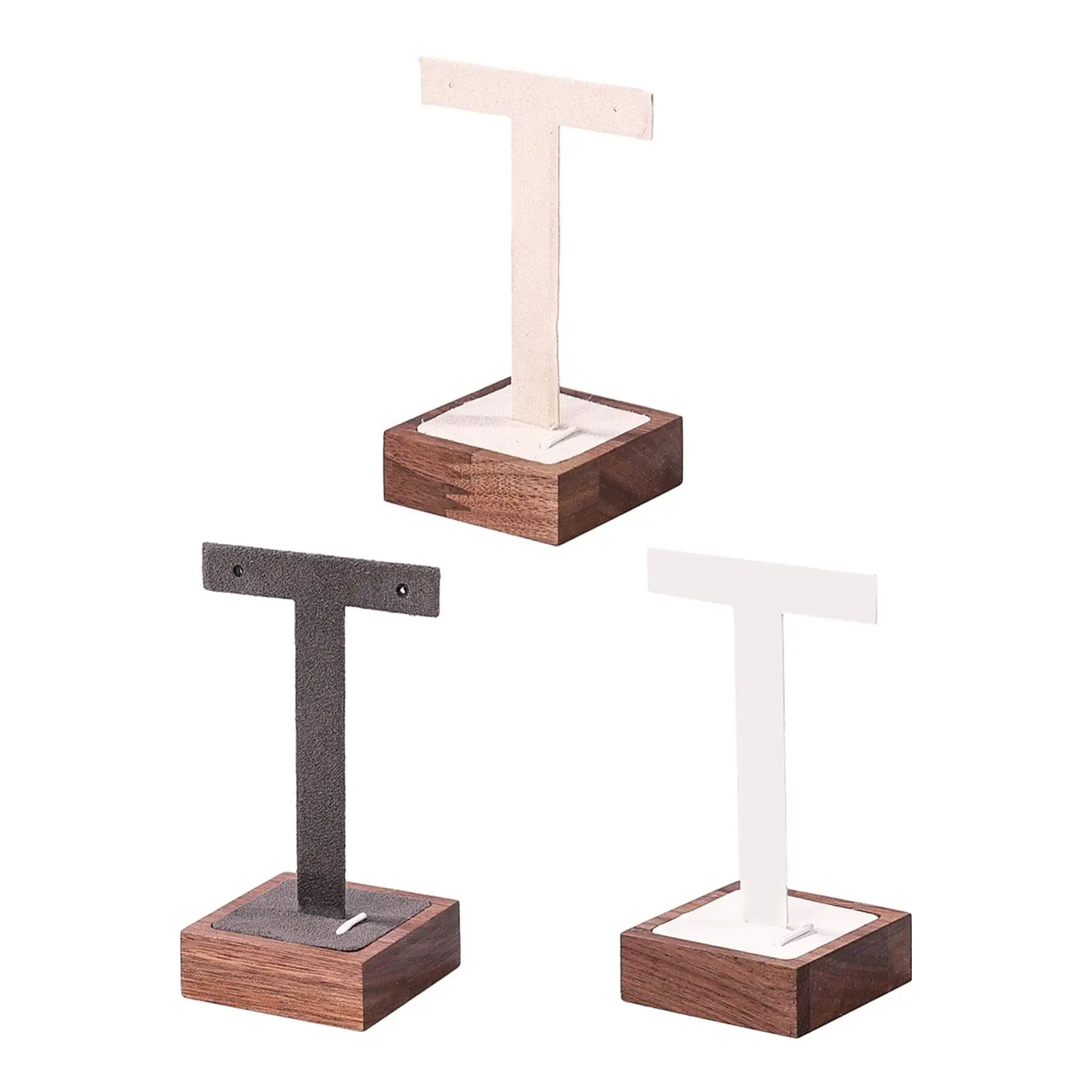 Earring Display Stand T Bar Dangling Earring Display Rack with Wooden Square Base Jewelry Organizer for Home Vanity Tabletop
Earring Display Stand T Bar Dangling Earring Display Rack with Wooden Square Base Jewelry Organizer for Home Vanity Tabletop