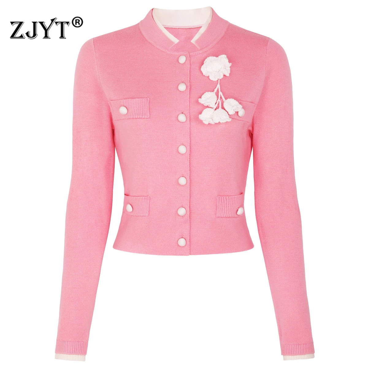 ZJYT Autumn Winter Long Sleeve Pink Cardigans Sweaters Top Elastic Waist Wide Leg Pants Casual Outfit 2025 Fashion Jersey Mujer
ZJYT Autumn Winter Long Sleeve Pink Cardigans Sweaters Top Elastic Waist Wide Leg Pants Casual Outfit 2025 Fashion Jersey Mujer