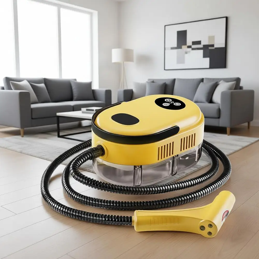 Ручной пароочиститель, парогенератор с нагревом за 10 секунд, пароочиститель высокого давления 15-в-1, для дома и кухни, для удаления жира, затирки, плитки, пола, диванов
Ручной пароочиститель, парогенератор с нагревом за 10 секунд, пароочиститель высокого давления 15-в-1, для дома и кухни, для удаления жира, затирки, плитки, пола, диванов