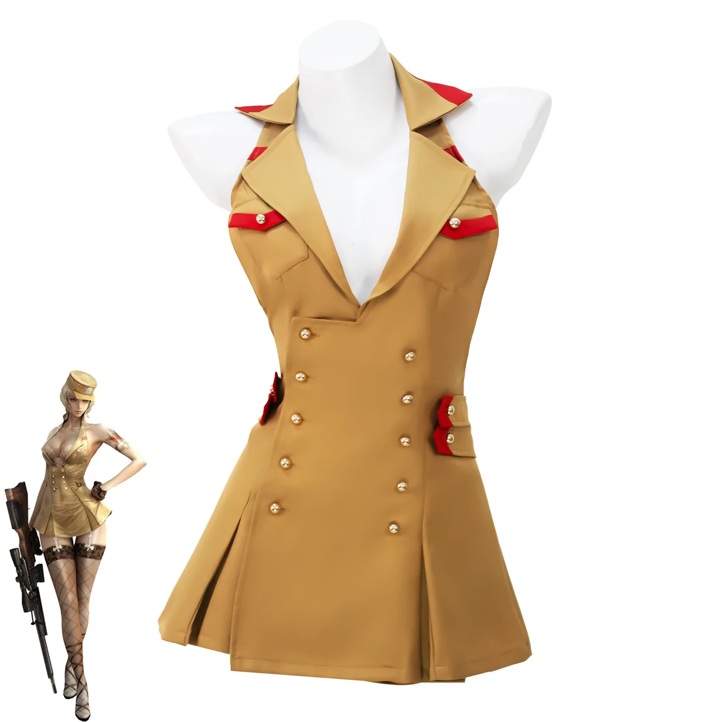 CF Spirit Fox Halter Dress Cosplay Costume Game Character Halloween Masquerade Performance Clothes for Adults
CF Spirit Fox Halter Dress Cosplay Costume Game Character Halloween Masquerade Performance Clothes for Adults