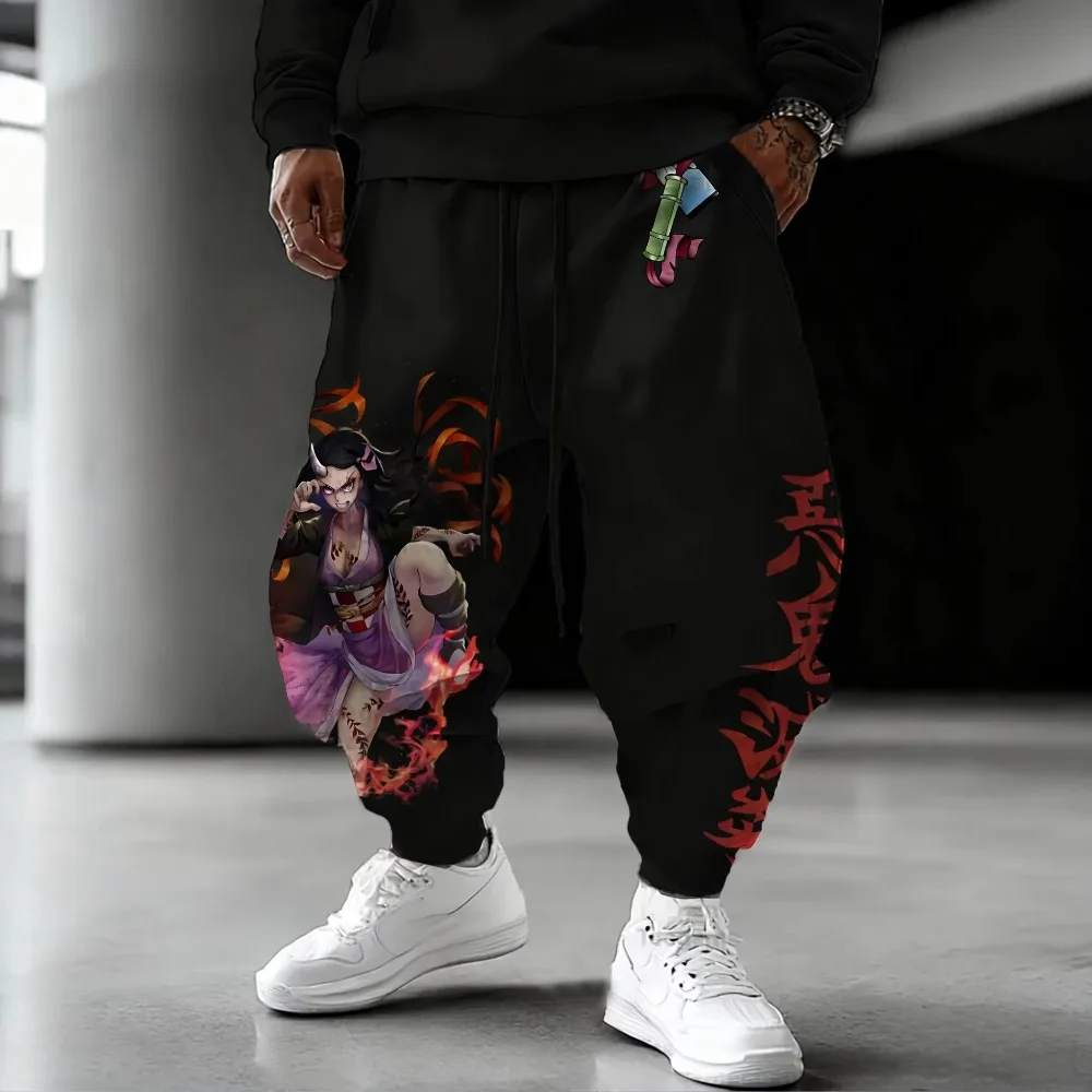 Men's Demon Slayer Co Branded Sweetpants Fall/Winter Y2k New Nezuko Anime Printed Japanese Harajuku Loose Casual Sports Pants
Men's Demon Slayer Co Branded Sweetpants Fall/Winter Y2k New Nezuko Anime Printed Japanese Harajuku Loose Casual Sports Pants
