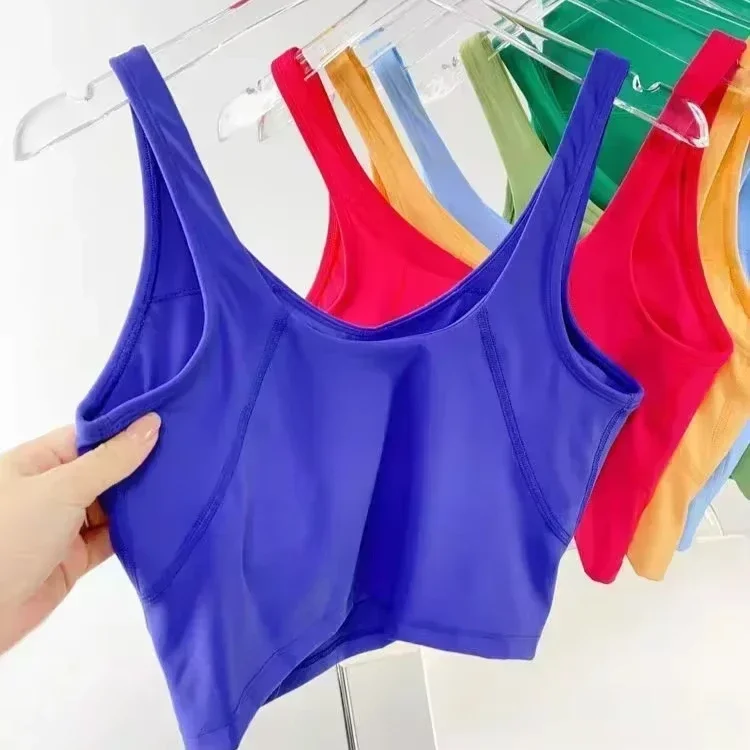 Lemon Women's Sports Vest Built-in Chest Pad Fitness Running High Elastic Breathable Bra Deep U Back push-up Yoga Top Underwear
Lemon Women's Sports Vest Built-in Chest Pad Fitness Running High Elastic Breathable Bra Deep U Back push-up Yoga Top Underwear