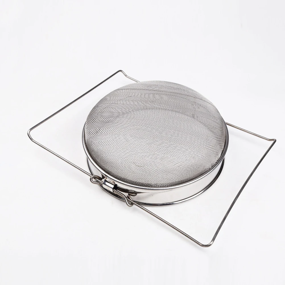 Double Sieve Stainless Steel Honey Strainer 24cm Universal Fit Anti Rust Filter for Beekeeping Adjustable Arms Easy Honey
Double Sieve Stainless Steel Honey Strainer 24cm Universal Fit Anti Rust Filter for Beekeeping Adjustable Arms Easy Honey
