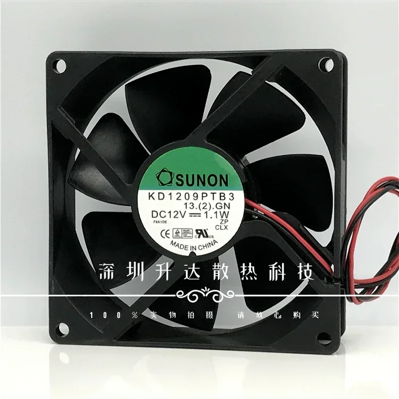 +Новый 9 см для Sunon KD1209PTB3 12 В 1,1 Вт ультра бесшумный охлаждающий вентилятор с магнитной левитацией 
+Новый 9 см для Sunon KD1209PTB3 12 В 1,1 Вт ультра бесшумный охлаждающий вентилятор с магнитной левитацией