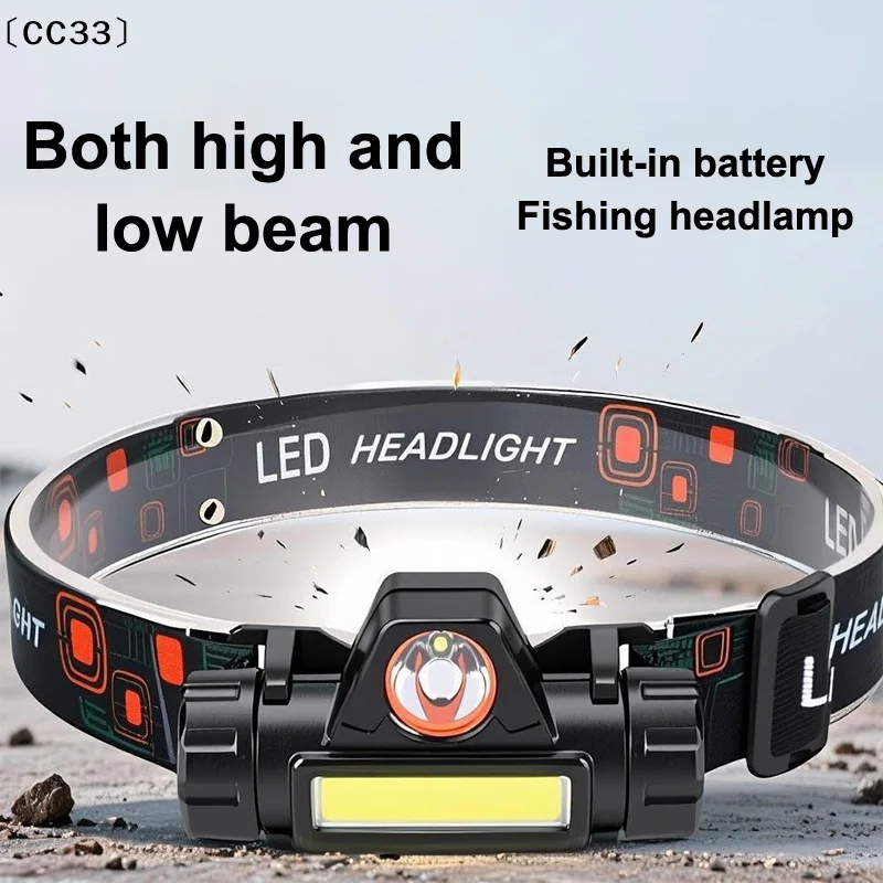 Headlights With Long Battery Life And Strong Light LED Night Fishing Charging Head Mounted Magnetic Flashlight 1/2PCS〔CC33〕
Headlights With Long Battery Life And Strong Light LED Night Fishing Charging Head Mounted Magnetic Flashlight 1/2PCS〔CC33〕