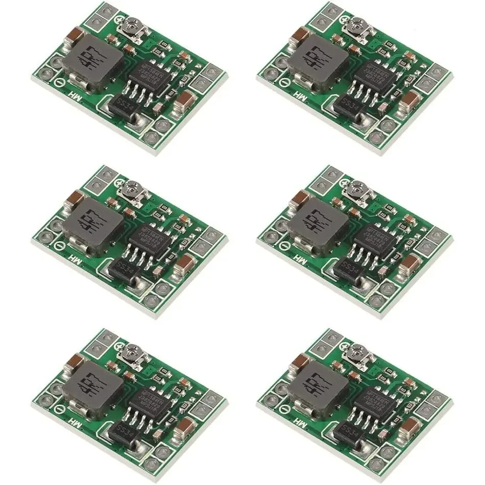 6pcs Mini MP1584EN DC-DC Buck Converter 3A Power Adjustable Power Supply Module 24V to 12V 9V 5V 3V Step-Down Power Module
6pcs Mini MP1584EN DC-DC Buck Converter 3A Power Adjustable Power Supply Module 24V to 12V 9V 5V 3V Step-Down Power Module