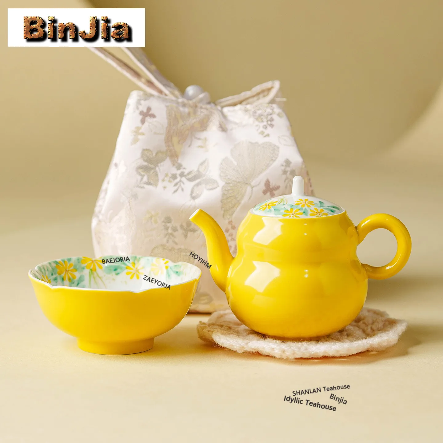 Чайный набор с глазурью из яичного желтка и ручной росписью ромашками, антикварный, 1 чайник, 1 чашка, органайзер для чайника, портативная сумка для кемпинга, подарок
Чайный набор с глазурью из яичного желтка и ручной росписью ромашками, антикварный, 1 чайник, 1 чашка, органайзер для чайника, портативная сумка для кемпинга, подарок