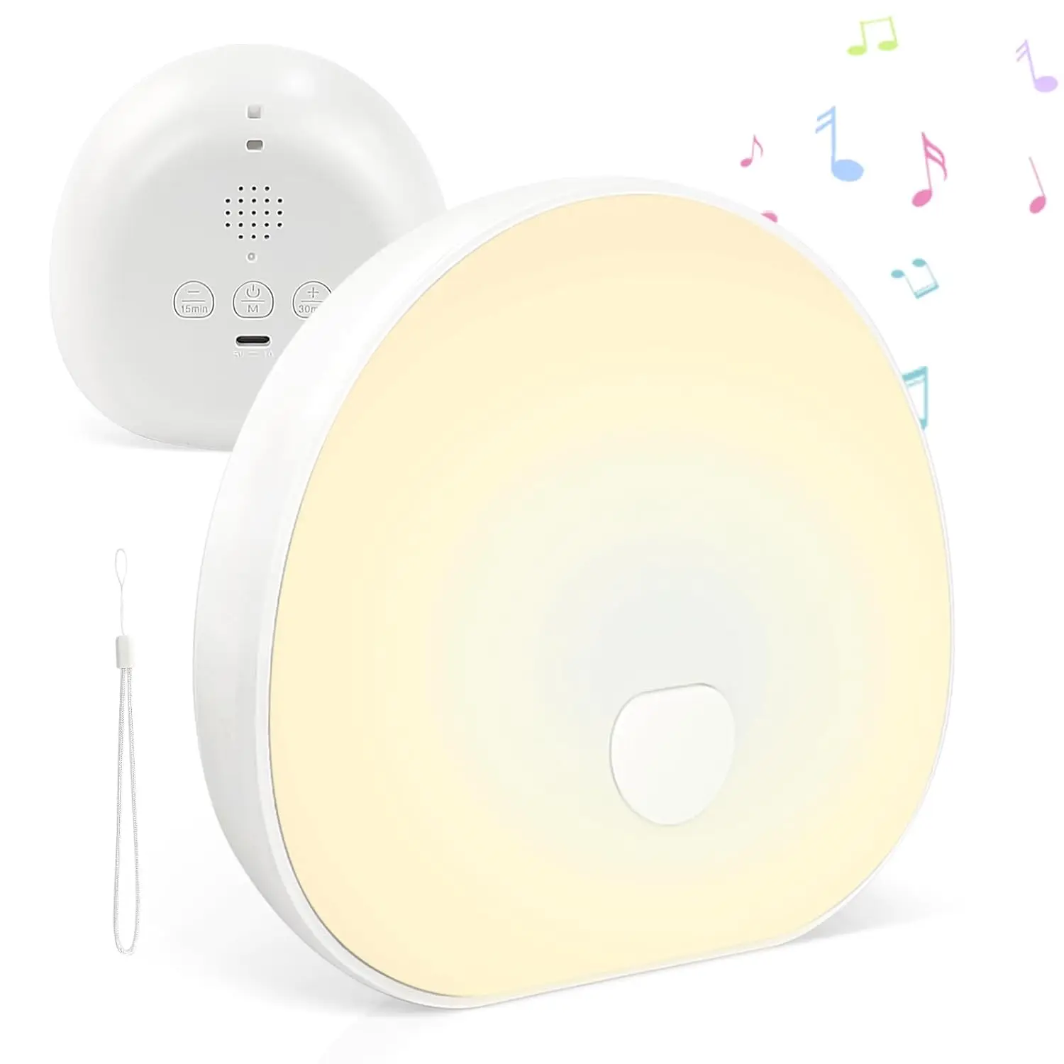 1200MAH USB Rechargeable White Noise Sleep Machine with Night Light,10 Soothing Sounds,Timer Shutdown for Home/Office
1200MAH USB Rechargeable White Noise Sleep Machine with Night Light,10 Soothing Sounds,Timer Shutdown for Home/Office