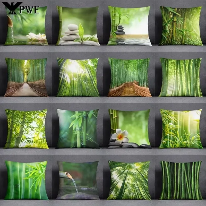 Bamboo Forest Pattern Series Pillow Gift Home Office Decoration Pillow Bedroom Sofa Car Cushion Cover Pillowcase
Bamboo Forest Pattern Series Pillow Gift Home Office Decoration Pillow Bedroom Sofa Car Cushion Cover Pillowcase