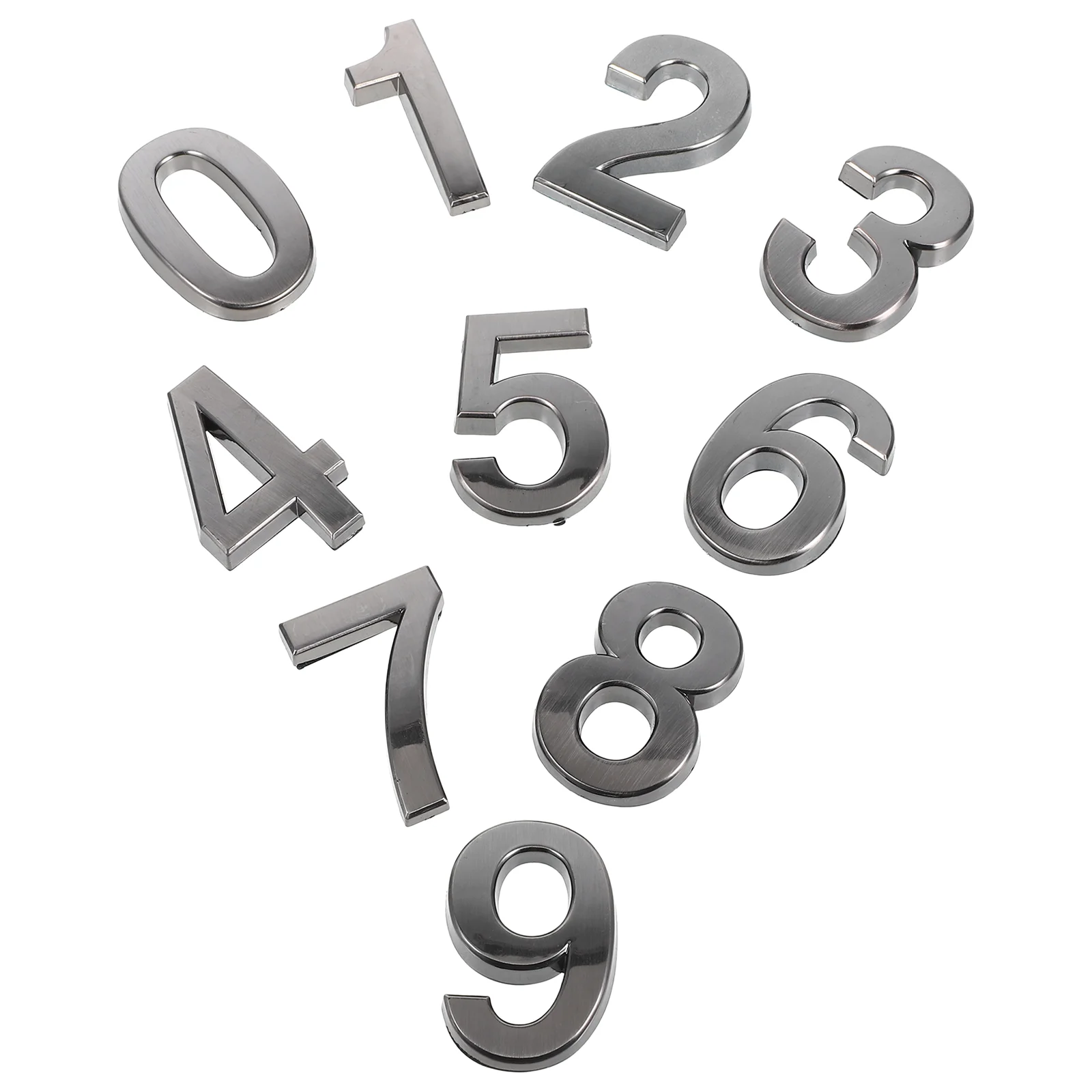 10pcs Stereoscopic Plastic Number Modern Plaque Number House Hotel Door Address Digits Sticker Plate Sign(0-9,One for each Numbe
10pcs Stereoscopic Plastic Number Modern Plaque Number House Hotel Door Address Digits Sticker Plate Sign(0-9,One for each Numbe