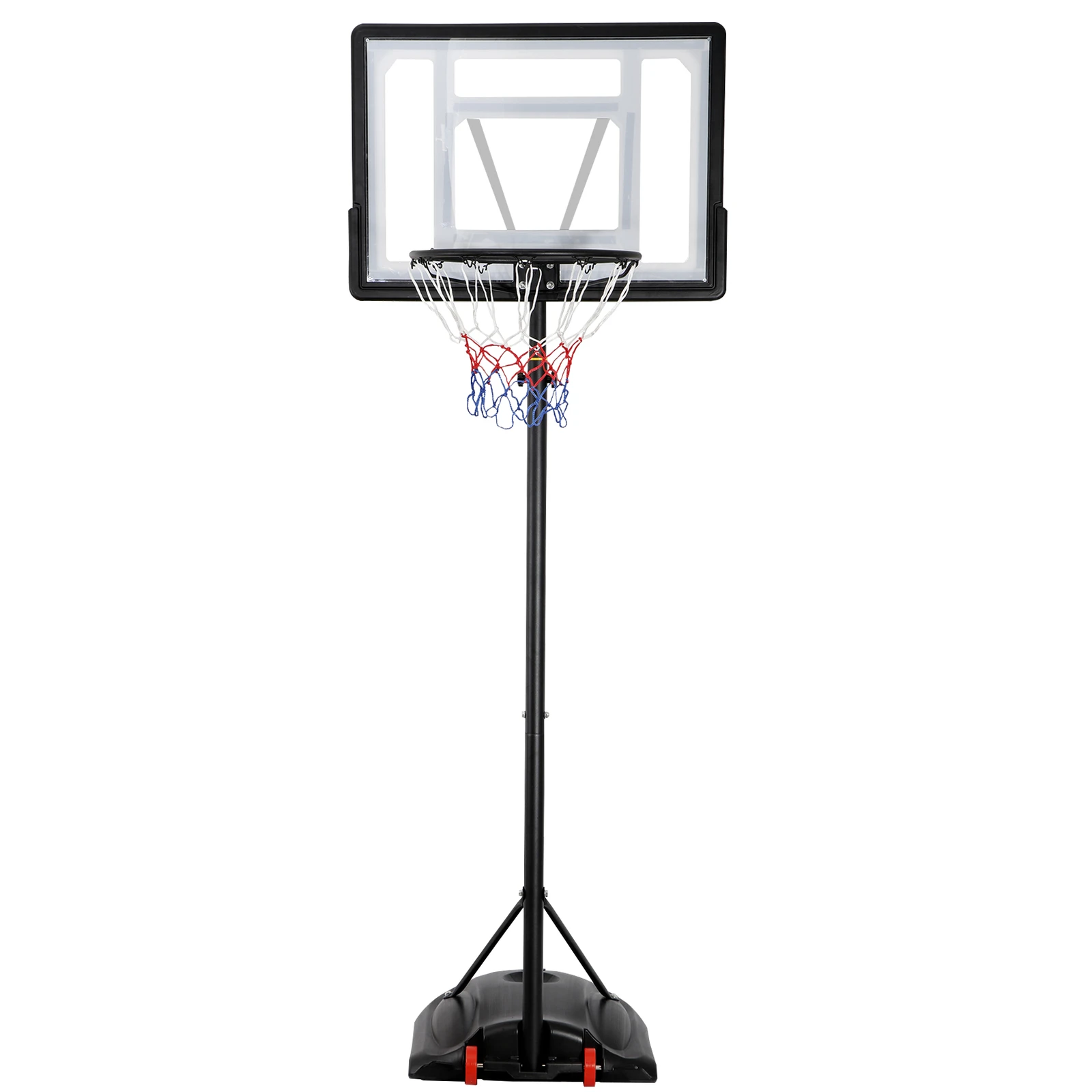 Portable Basketball Hoop Outdoor Goals System Adjustable w/PVC Backboard Wheels
Portable Basketball Hoop Outdoor Goals System Adjustable w/PVC Backboard Wheels