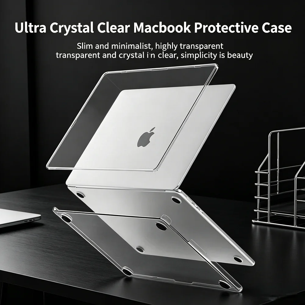 Чехол для MacBook Pro 14.2 дюйма, легкий защитный чехол для MacBook Pro M1M2M3M4M5, тонкий матовый прозрачный/черный.
Чехол для MacBook Pro 14.2 дюйма, легкий защитный чехол для MacBook Pro M1M2M3M4M5, тонкий матовый прозрачный/черный.