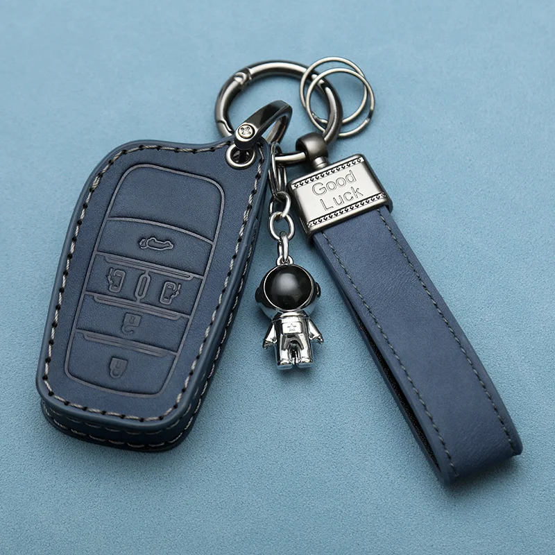 Leather Key Case for Toyota Camry Corolla RAV4 Prius CHR Corolla Avalon 5 Button Smart Remote Car Key Case Cover Fob Keychain
Leather Key Case for Toyota Camry Corolla RAV4 Prius CHR Corolla Avalon 5 Button Smart Remote Car Key Case Cover Fob Keychain