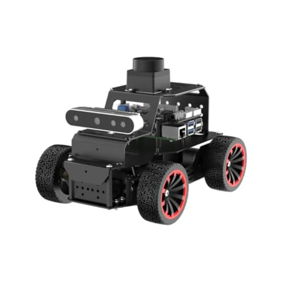 Robot Car for autonomous driving: Ackermann chassis 3D depth camera ROS2-HUMBLE Lidar SLAM mapping ChatGPT AI models Mento A1 K
Robot Car for autonomous driving: Ackermann chassis 3D depth camera ROS2-HUMBLE Lidar SLAM mapping ChatGPT AI models Mento A1 K