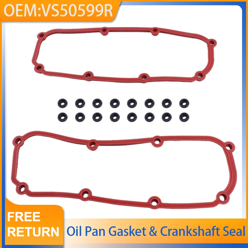 VS50599R Engine Valve Cover Gasket Set For Chrysler Grand Voyager Pacific Town Country Voyager 3.3L 3.8V V6
VS50599R Engine Valve Cover Gasket Set For Chrysler Grand Voyager Pacific Town Country Voyager 3.3L 3.8V V6