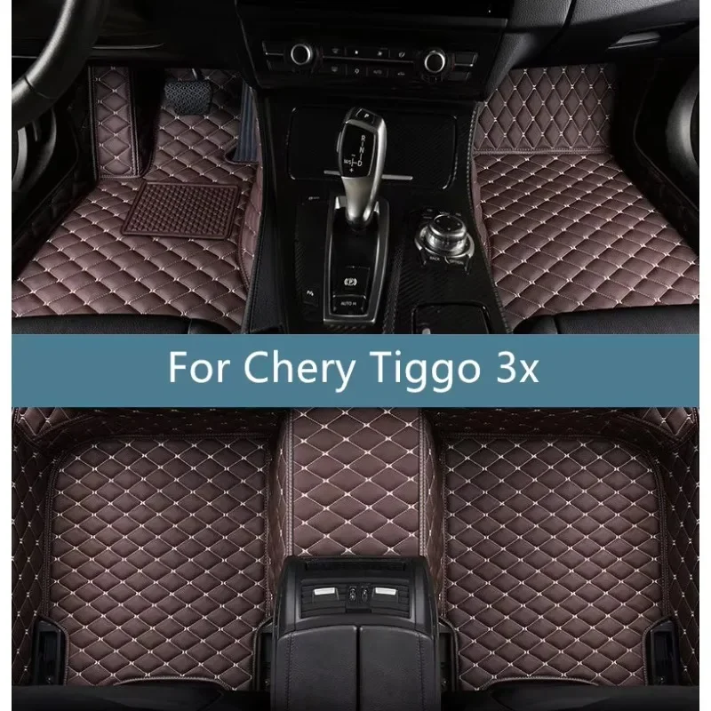 Полный комплект автомобильных ковриков для Chery Tiggo 3x 2018 2019 2020 2021 2022 2023 2024, аксессуары для салона, коврики для автомобилей
Полный комплект автомобильных ковриков для Chery Tiggo 3x 2018 2019 2020 2021 2022 2023 2024, аксессуары для салона, коврики для автомобилей