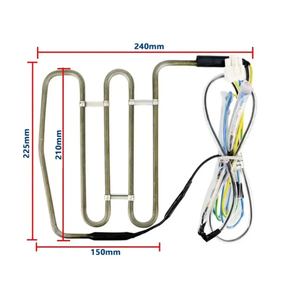 Original for Midea BCD-516WKPZMA(E) Refrigerator Defrosting Heater Electric Wire DA000731701 Heating Tube Heating Pipe 210W
Original for Midea BCD-516WKPZMA(E) Refrigerator Defrosting Heater Electric Wire DA000731701 Heating Tube Heating Pipe 210W