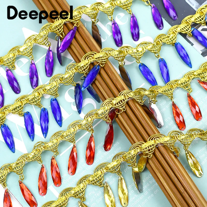 2/5/10Yards 40mm Tassel Fringe Rhinestone Decoration Lace Trim for Sewing Curtain Dress Ribbon Clothes Trimming DIY Accessories
2/5/10Yards 40mm Tassel Fringe Rhinestone Decoration Lace Trim for Sewing Curtain Dress Ribbon Clothes Trimming DIY Accessories