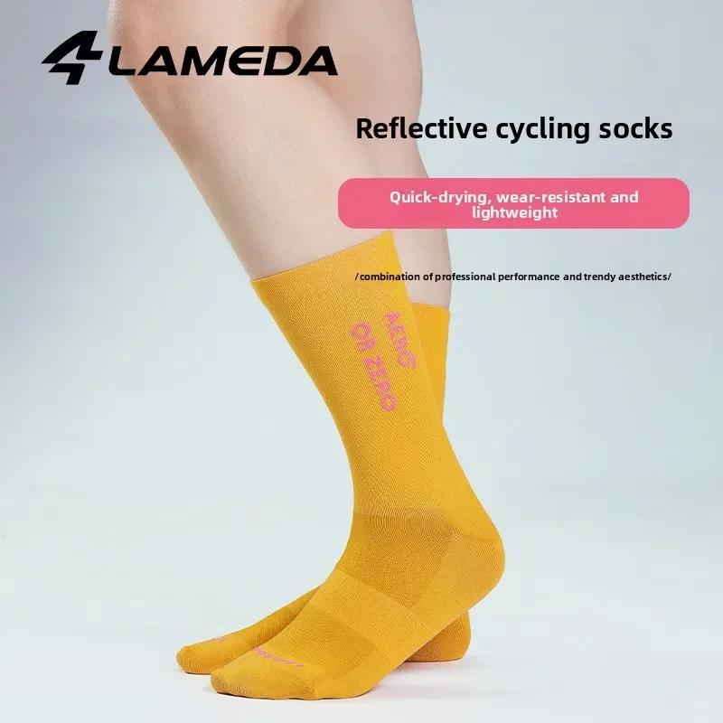 Calcetines de ciclismo Lameda para hombre, calcetines reflectantes transpirables para mujer, calcetines ligeros y finos para
Calcetines de ciclismo Lameda para hombre, calcetines reflectantes transpirables para mujer, calcetines ligeros y finos para