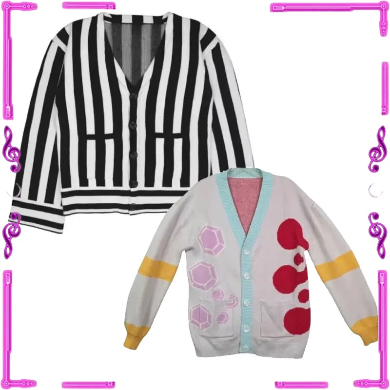 Demon Slayer Tanjirou унисекс вязаный свитер с v-образным вырезом косплей костюм теплый кардиган Хэллоуин аниме куртка для всех возрастов
Demon Slayer Tanjirou унисекс вязаный свитер с v-образным вырезом косплей костюм теплый кардиган Хэллоуин аниме куртка для всех возрастов