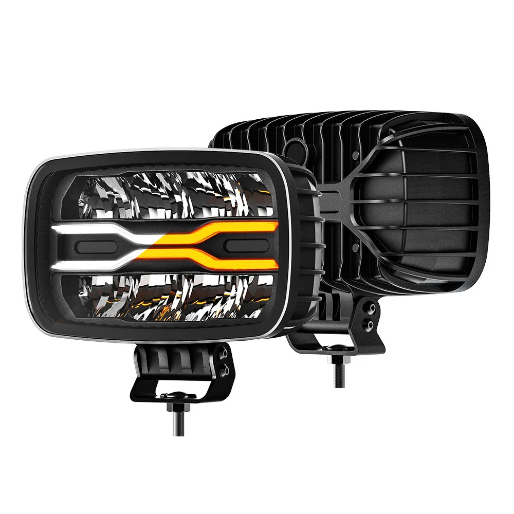 High-power 9-inch 80w square LED large truck light, engineering vehicle illumination headlight
High-power 9-inch 80w square LED large truck light, engineering vehicle illumination headlight